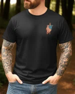 Proud To Be A Veteran All Over Print T-Shirt - Image 2