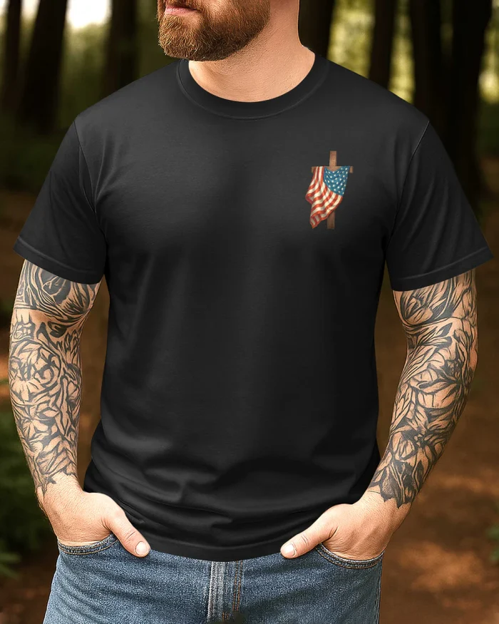 Proud To Be A Veteran All Over Print T-Shirt - Image 2